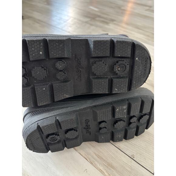 Cat & Jack Boots Little Boy 10 Black Gray Snow Water Proof Thermolite Winter - Picture 3 of 6